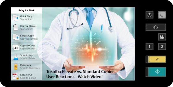 Elevate, Screen, Healthcare, Toshiba, Innovative Office Technology Group