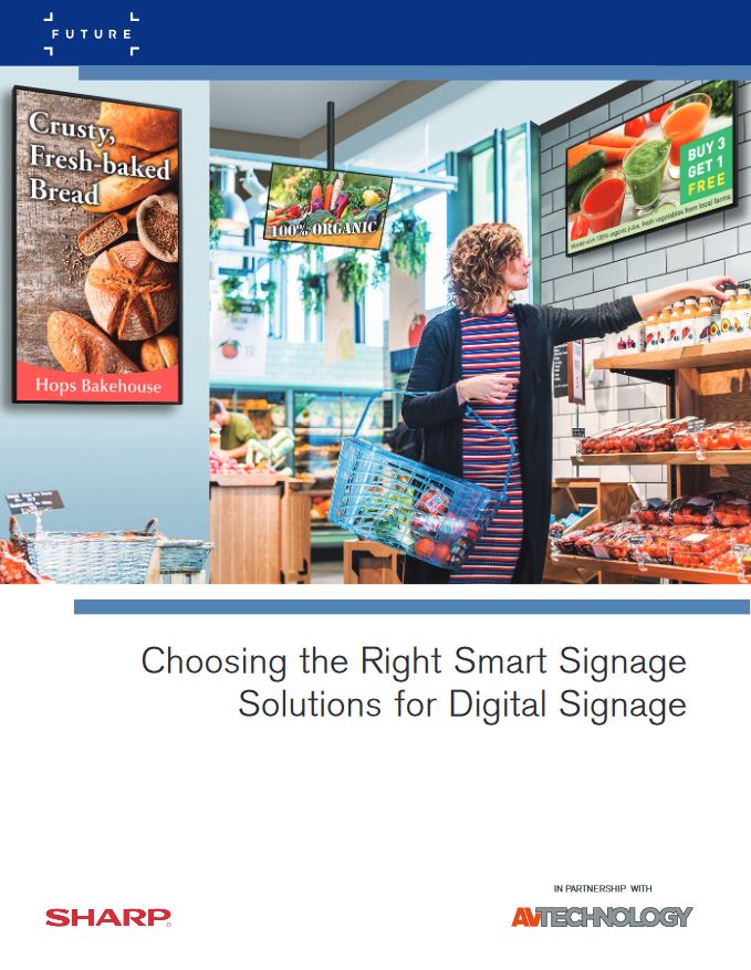 Sharp, Choosing The Right Smart Signage Solutions For Digital Signage, Innovative Office Technology Group